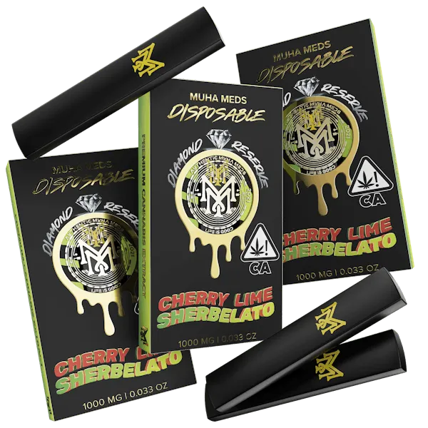 Cherry Lime Sherbalato Diamond Reserve Disposable 1000mg