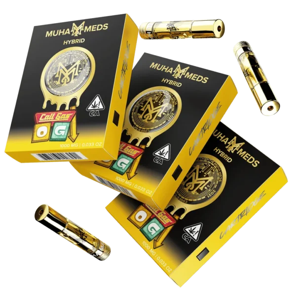 Cali Gas OG (H) – Distillate Cart – 1g