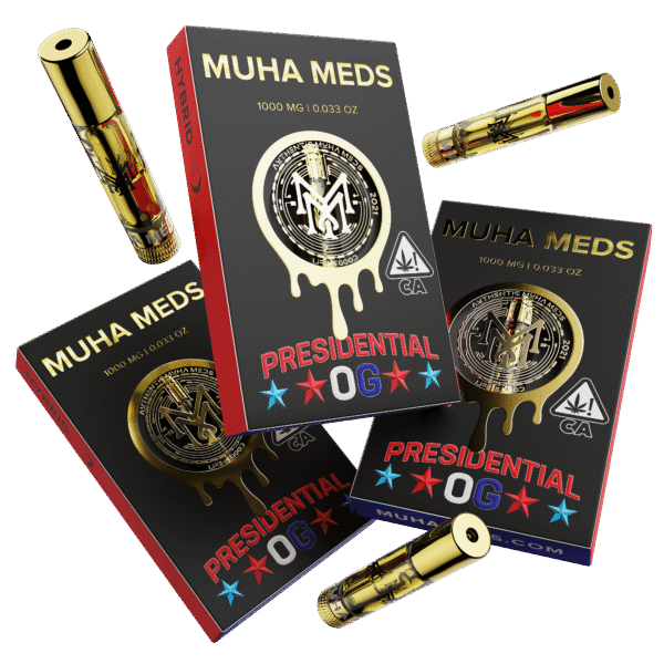 Muha Meds Presidential OG Cartridge 1000mg