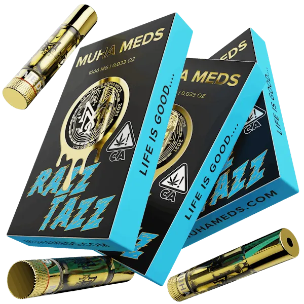 Muha Meds Razz Tazz Cartridge 1000mg