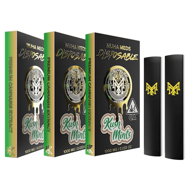 Muha Meds Kush Mints 1000mg Disposable