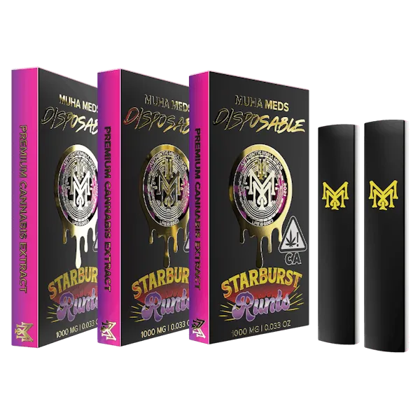 Muha Meds Starburst Runtz 1000mg Disposable