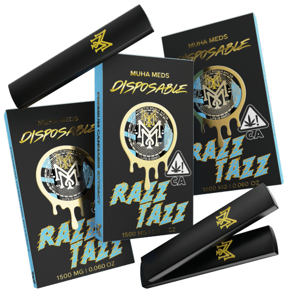 Muha Meds Razz Tazz 1500mg Disposable