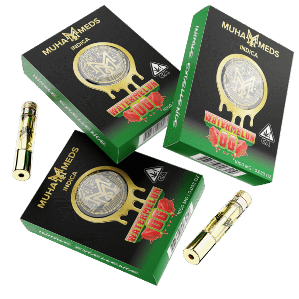 Muha Meds Watermelon OG Distillate Cart 1g