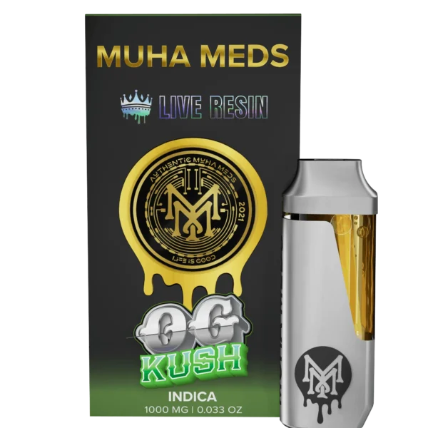 Muha Meds OG Kush Live Resin Disposable
