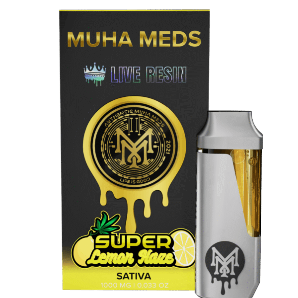 Muha Meds Super Lemon Haze Live Resin Disposable