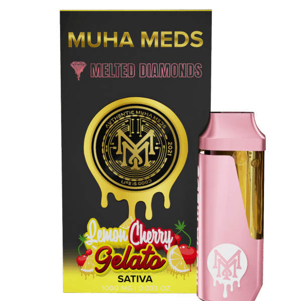 Muha Meds Lemon Cherry Gelato Melted Diamonds Disposable