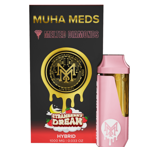 Muha Meds Strawberry Dream Melted Diamonds Disposable