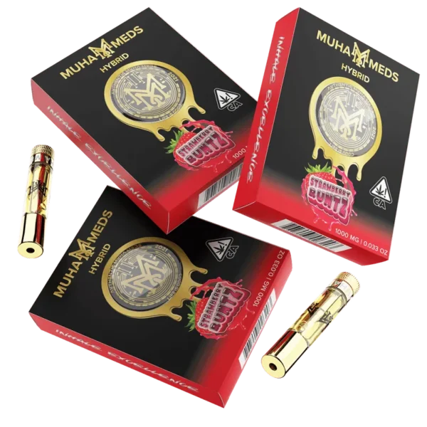 Muha Meds Strawberry Runtz Distillate Cart 1g