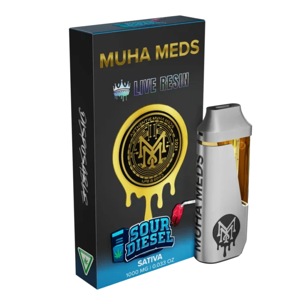 Muha Meds Live Resin 1000mg Disposables Master Box